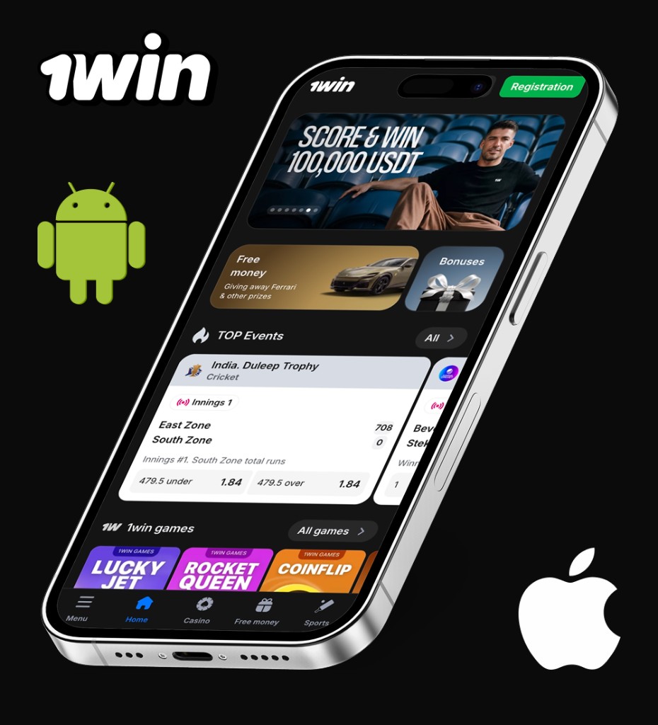 1win App Argentina Android e iOS